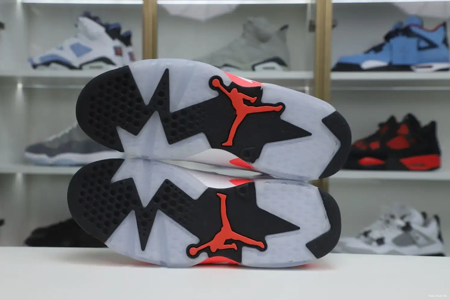 Air Retroinfrared Jordan White 6 Kimikick 0506